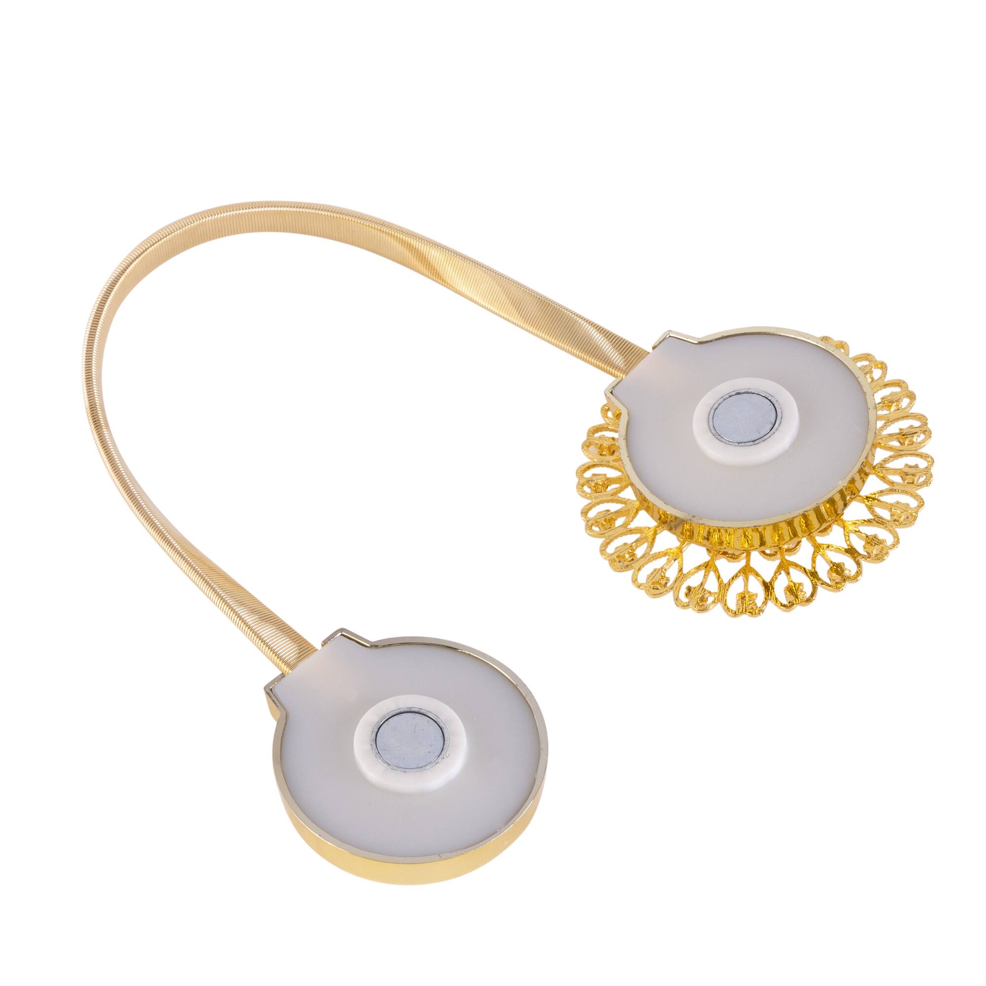 Simplify Gold Magnetic Curtain Tie Back
